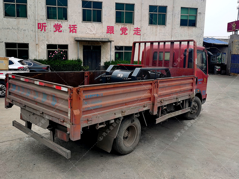 2PG610X400對輥破碎機發貨圖片_發往河北石家莊_破碎石灰石